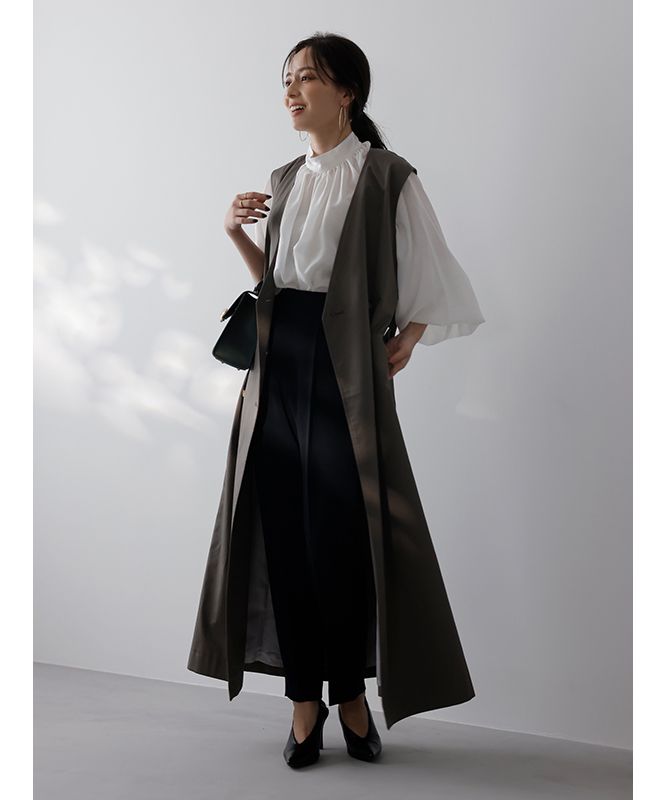 セール 30%OFF】ベルトデザインテーパードパンツ(504844098 セール 30%OFF】ベルトデザインテーパードパンツ(504844098