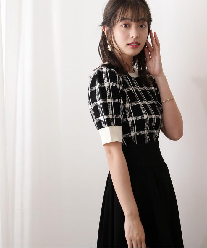セール 30%OFF】チェックニット(504766547) | プロポーション