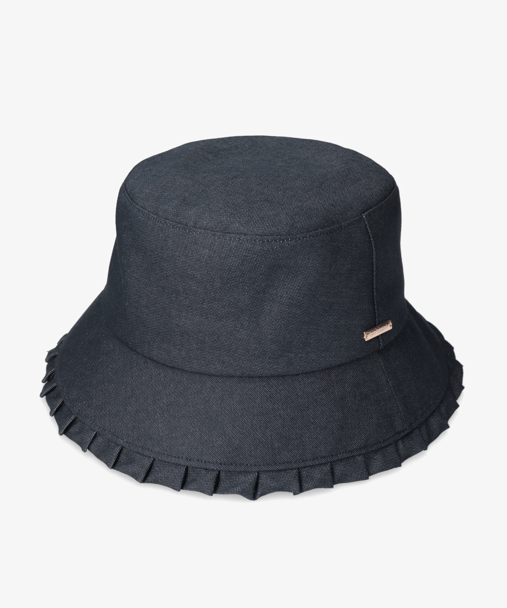 federicamoretti ハットフェデリカモレッティ コムデギャルソン LX since1940老舗マキシン キャペリンハット〈グレー