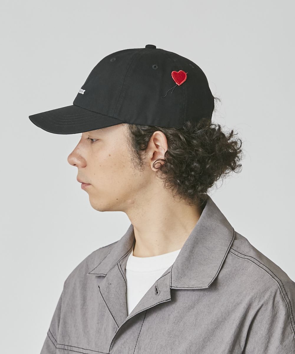LAYOVER CAP (BG F) ベージュ フリーサイズ 追加予約》【VARZAR/バザール】 Stud logo over fit ball cap