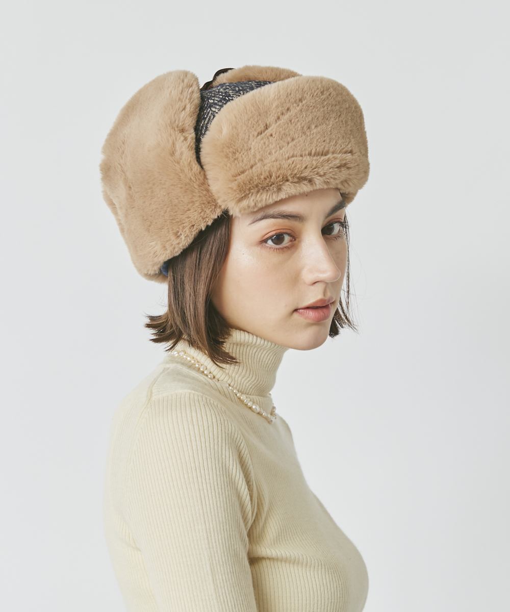 Chapeaud’O Fancy Tweed Trapper Hat Chapeaud'O Fancy Tweed Trapper Hat