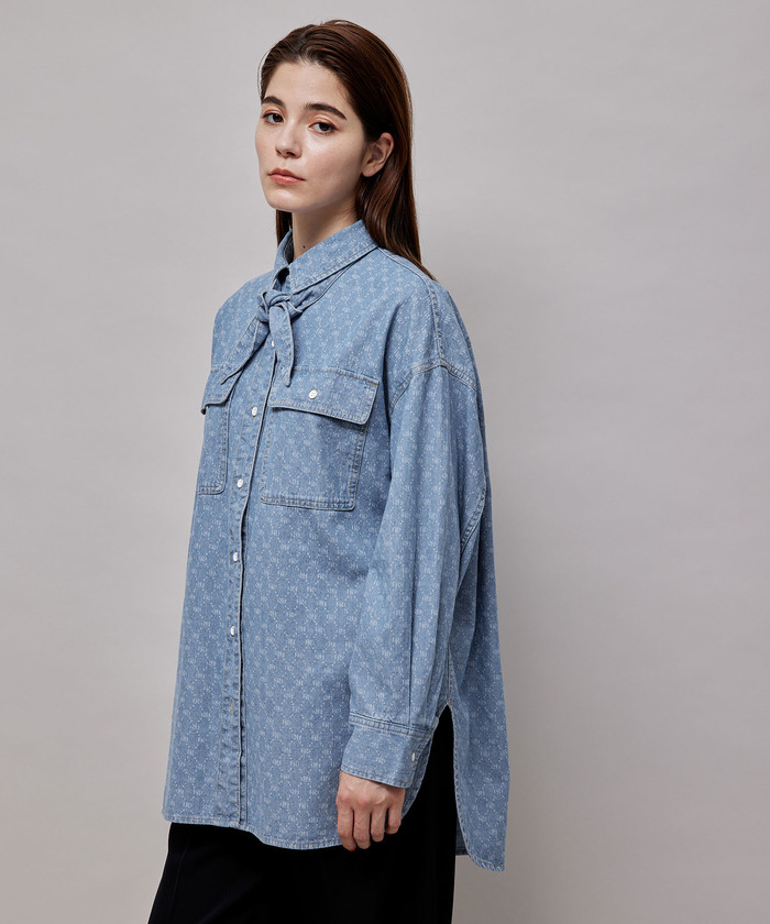 セール 20%OFF】セットアップ対応/サスティナブルタイ付きデニム