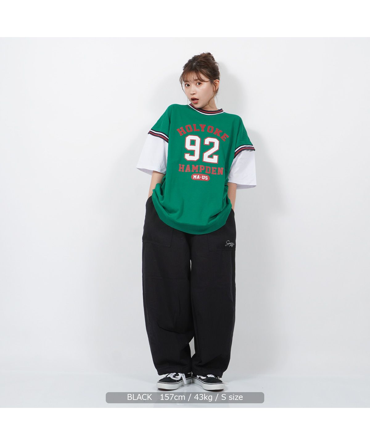 ワンフォークロージング 1111clothing バルーンパンツ メンズ