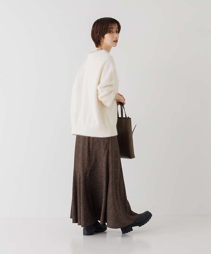 Rouge vif ルージュヴィフ 花柄　フレア ビッグフラワースカート　S セール 20%OFF】花柄マキシスカート(504838257) | ルージュ