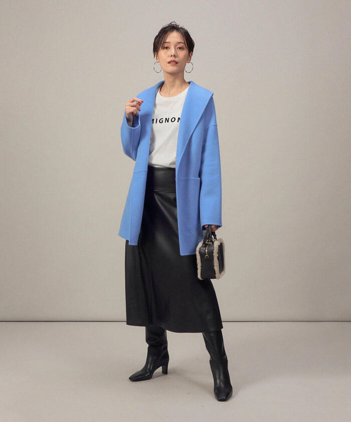 セール 50%OFF】リバーショールカラーショートコート(504845338