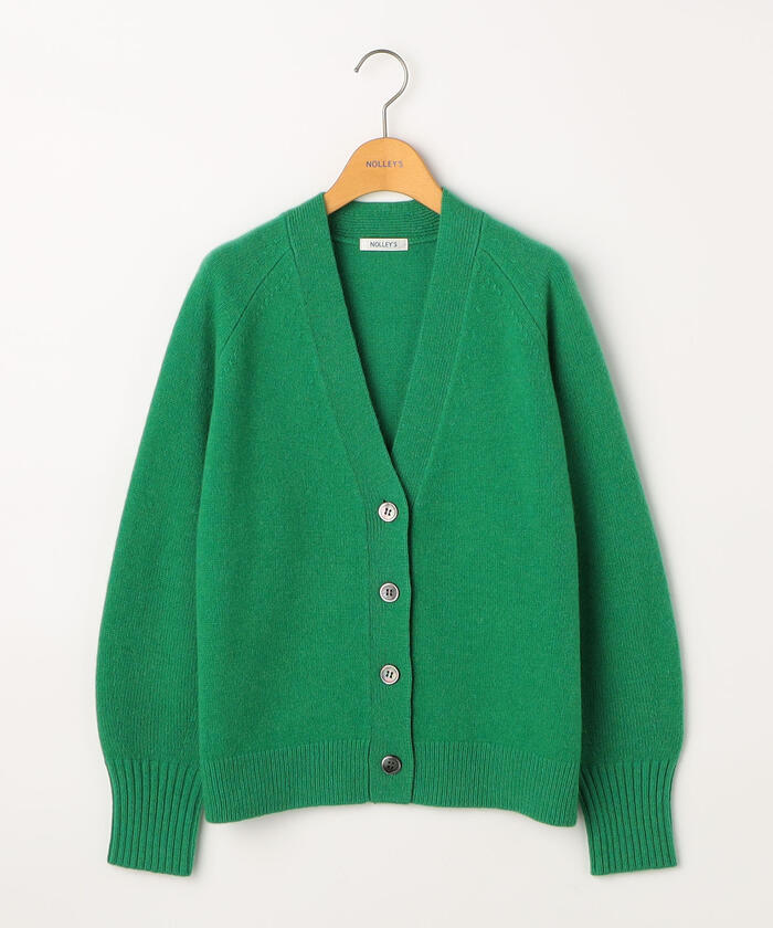 5351プールオム 15AW エコカシミヤカーディガン2 ボタン劣化 定4,6万