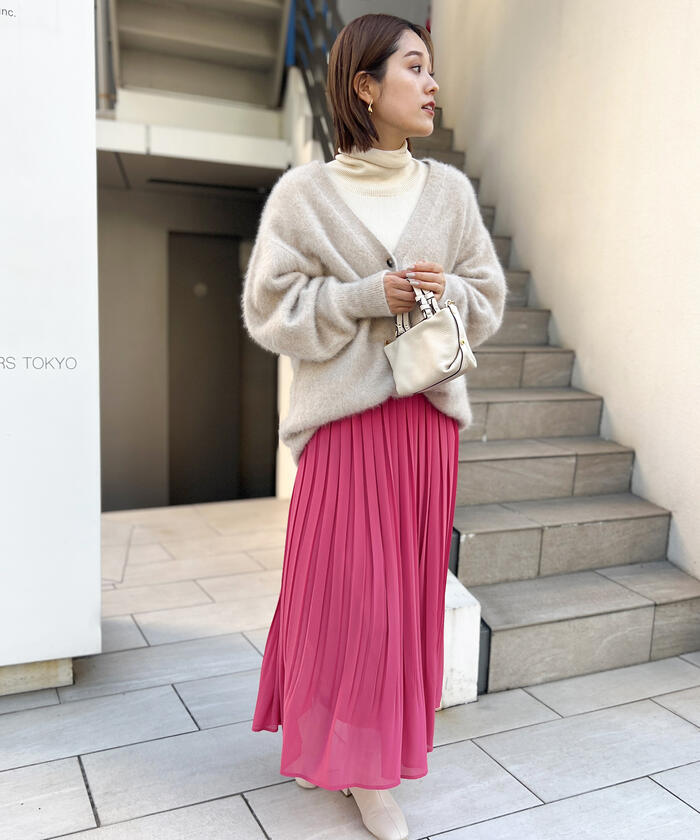 セール 40%OFF】◇【WEB限定】シフォンプリーツスカート