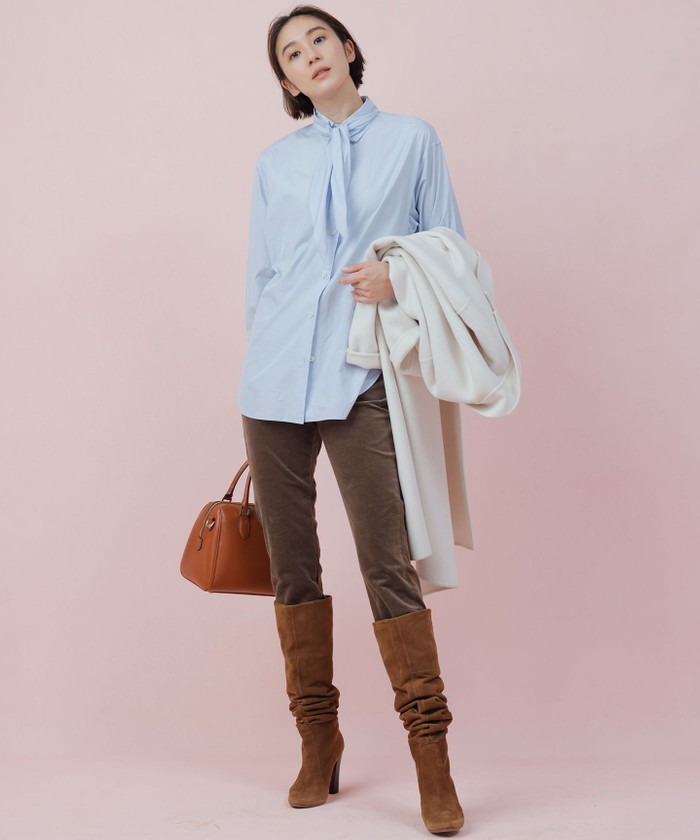 セール 40%OFF】CANCLINI スカーフ ディテール シャツ(504852555
