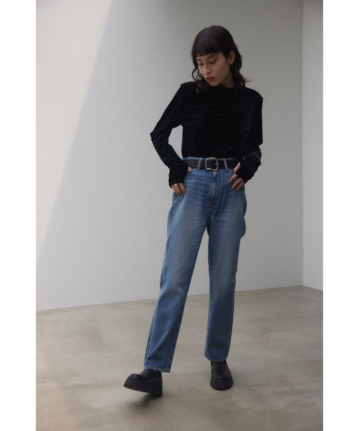 undulation buckle belt(504854605) | ブラックバイマウジー undulation buckle belt(504854605) | ブラックバイマウジー