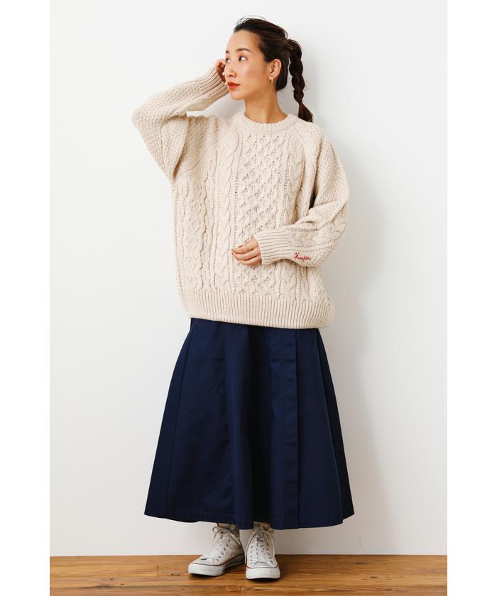 セール 50%OFF】GOOD OLD フィッシャーマンニットトップス セール 50%OFF】GOOD OLD フィッシャーマンニットトップス