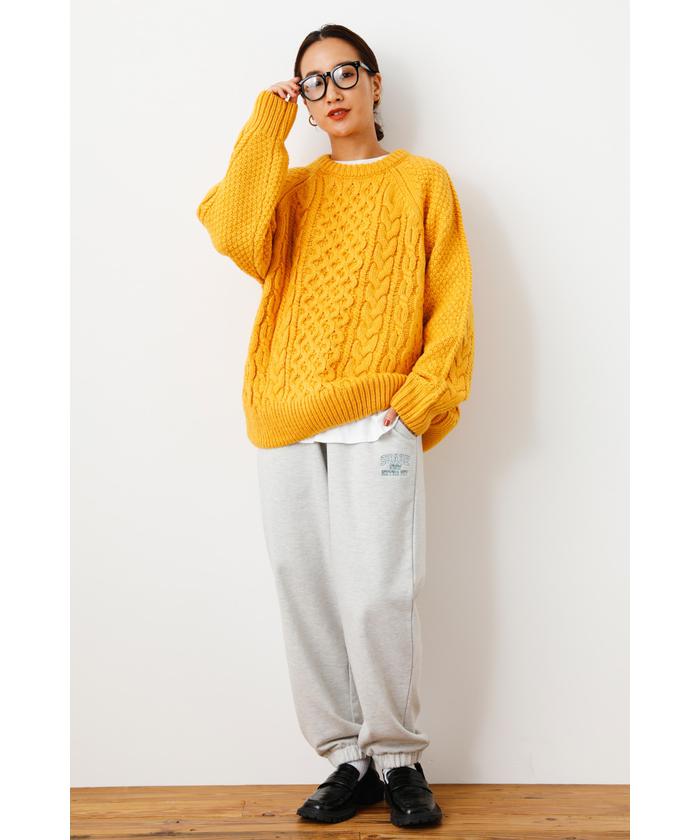 セール 50%OFF】GOOD OLD フィッシャーマンニットトップス セール 50%OFF】GOOD OLD フィッシャーマンニットトップス