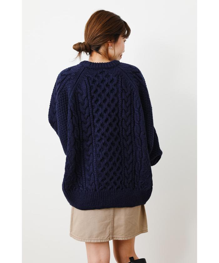 セール 50%OFF】GOOD OLD フィッシャーマンニットトップス セール 50%OFF】GOOD OLD フィッシャーマンニットトップス