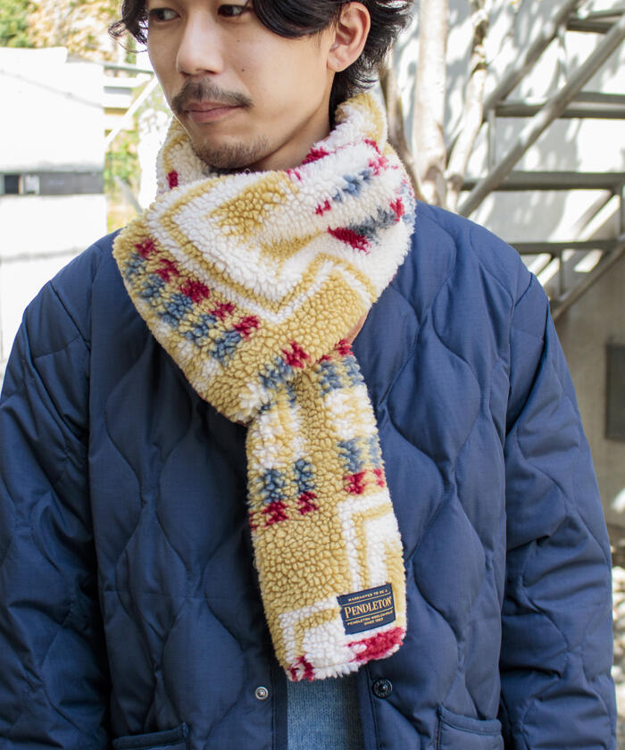 PENDLETON/ペンドルトン】別注HARDING ボアマフラー PENDLETON/ペンドルトン】別注HARDING ボアマフラー