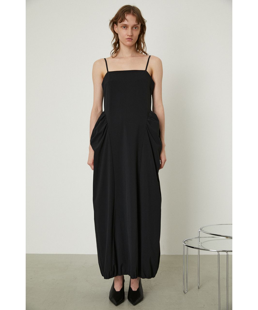 ワンピース rim.ark Back point gather dress RIM.ARK Back point gather dress