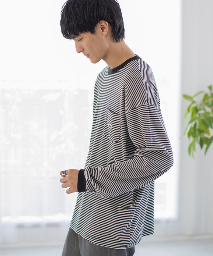 セール】PENNEYS(ぺニーズ)別注ミジンボーダーロングスリーブT