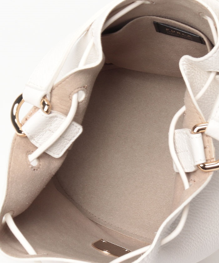 FURLA 巾着 ショルダーバッグ 2way 斜めがけ ハンドバッグ ホワイト セール】【FURLA】フルラ FURLA BAIA SLEEK 2WAY レディース