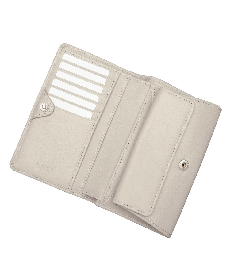 ☆開店セール☆未使用品 美品 ヒロフ レザー センプレ コンチネンタルウォレット センプレ】三つ折り財布 レザー ウォレット 本革（商品番号：P25