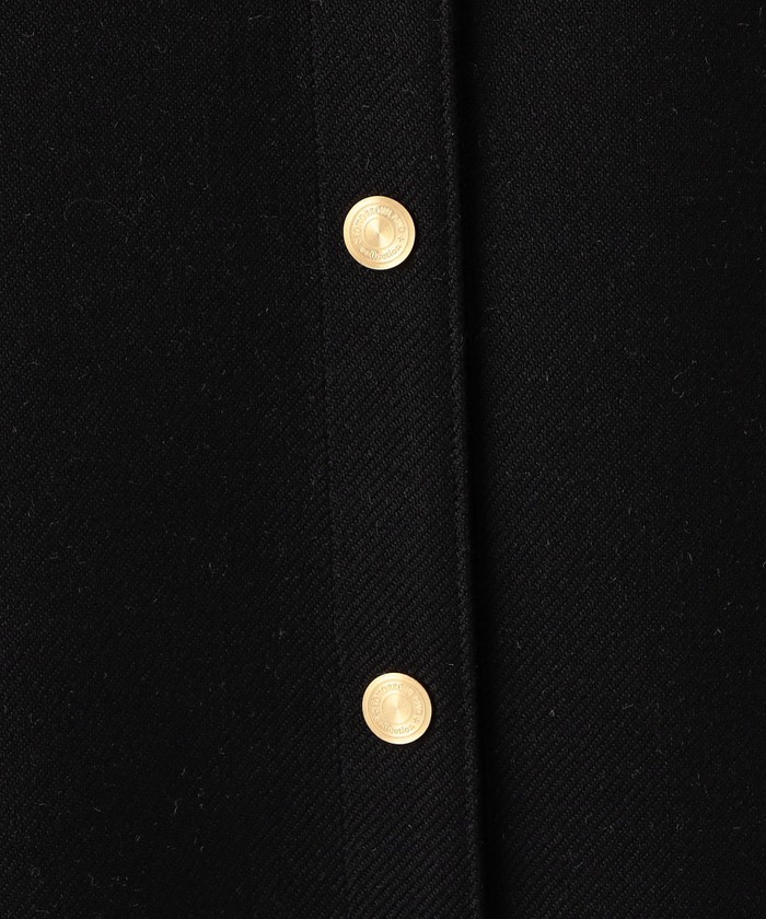 セール 30%OFF】ウールシルクブロックトゥース 4－wayジレ