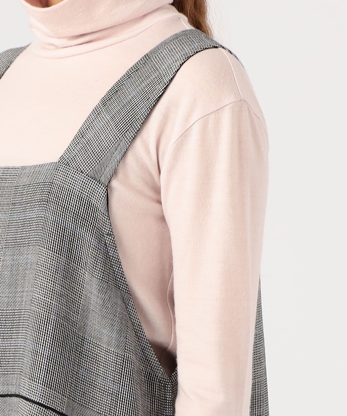 セール 40%OFF】ウールシルクブロックトゥース ジャンパー