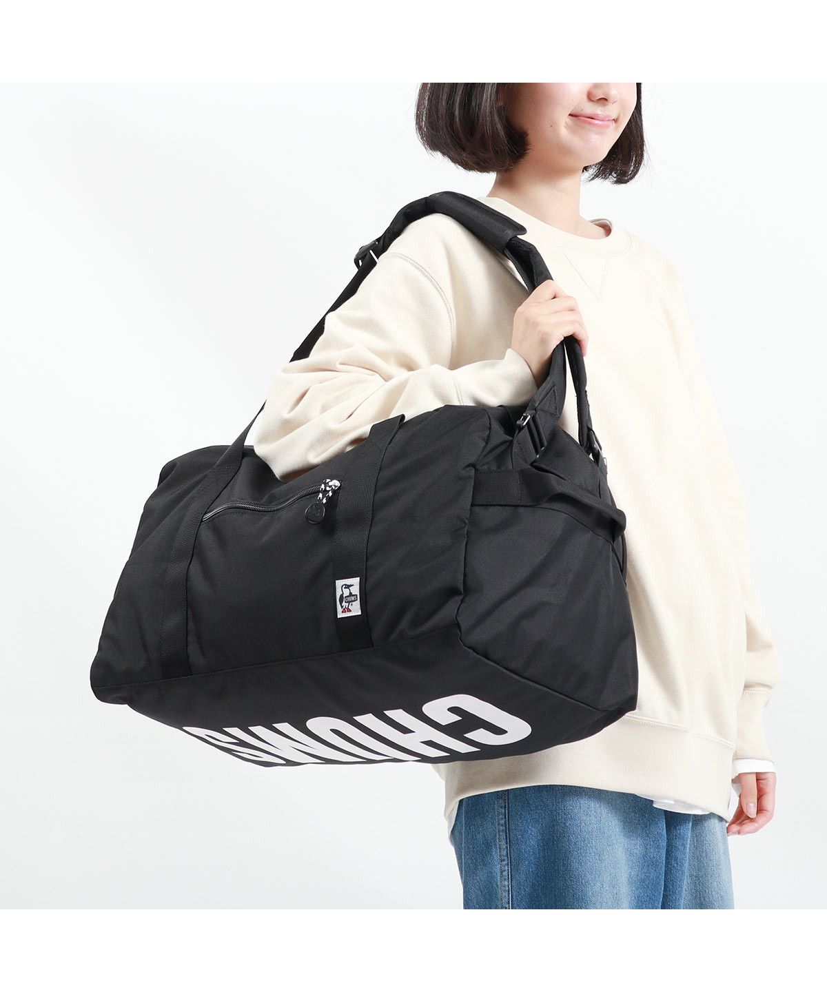 日本正規品】 チャムス バッグ CHUMS ボストンバッグ リサイクル