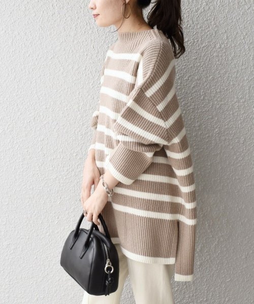 ボーダーハイネックニット◇(504303728) | シップス ウィメン(SHIPS WOMEN) - d fashion