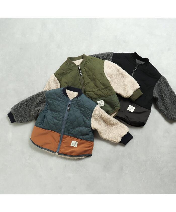 クーポン】【セール 29%OFF】リバーシブルキルトジャケット