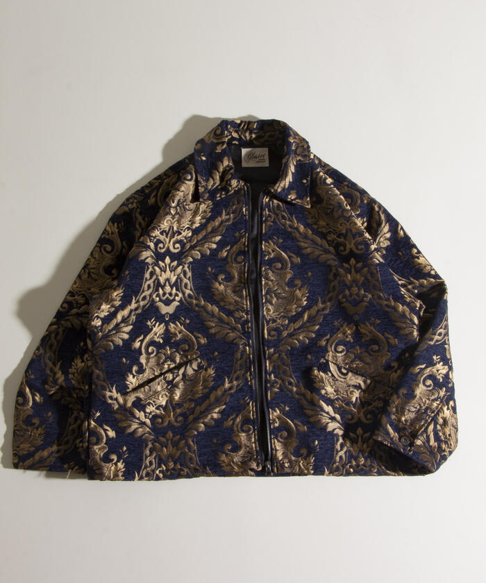 セール 80%OFF】【GLOSTER/グロスター】ゴブラン柄ブルゾン セール 80%OFF】【GLOSTER/グロスター】ゴブラン柄ブルゾン