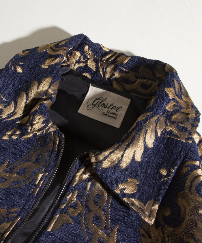 セール 80%OFF】【GLOSTER/グロスター】ゴブラン柄ブルゾン