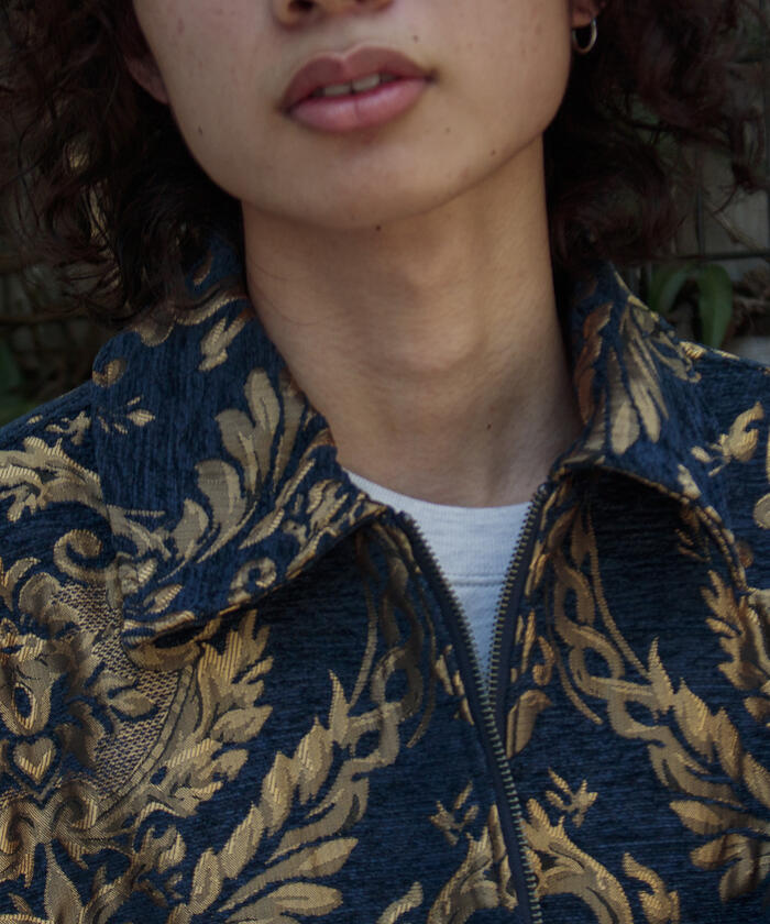 セール 80%OFF】【GLOSTER/グロスター】ゴブラン柄ブルゾン