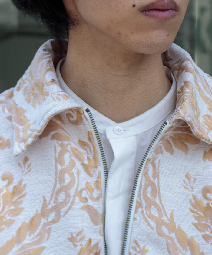 セール 80%OFF】【GLOSTER/グロスター】ゴブラン柄ブルゾン
