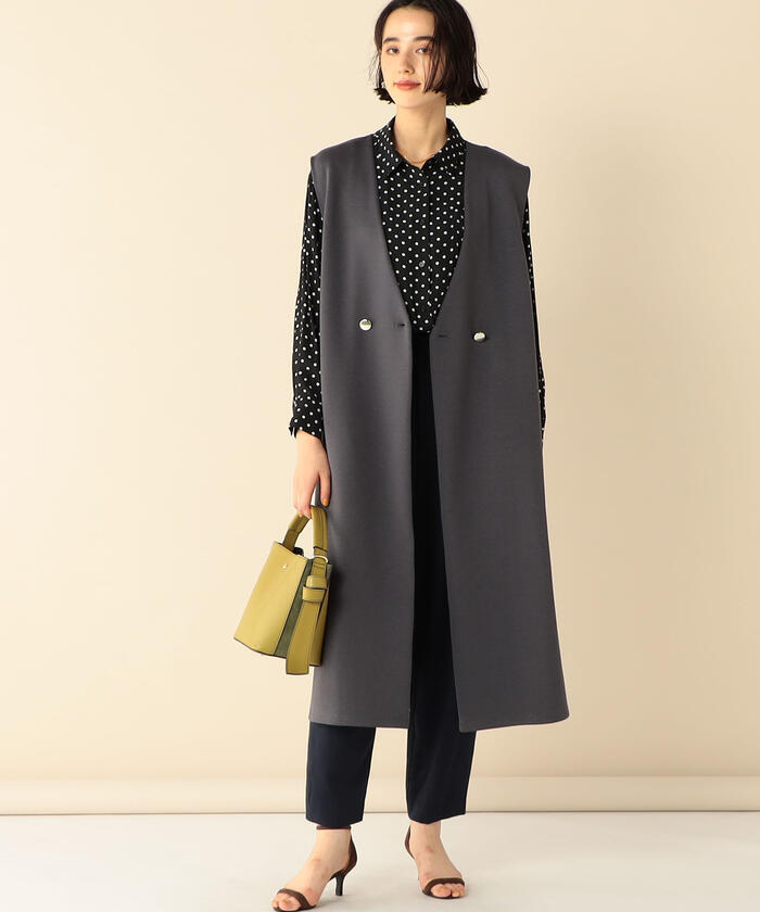 新品未使用・完売品・24SS✨NOLLEY'S　パール付きカットジレ　WEB限定 セール】◇【WEB限定】パール付きカットジレ(505922601