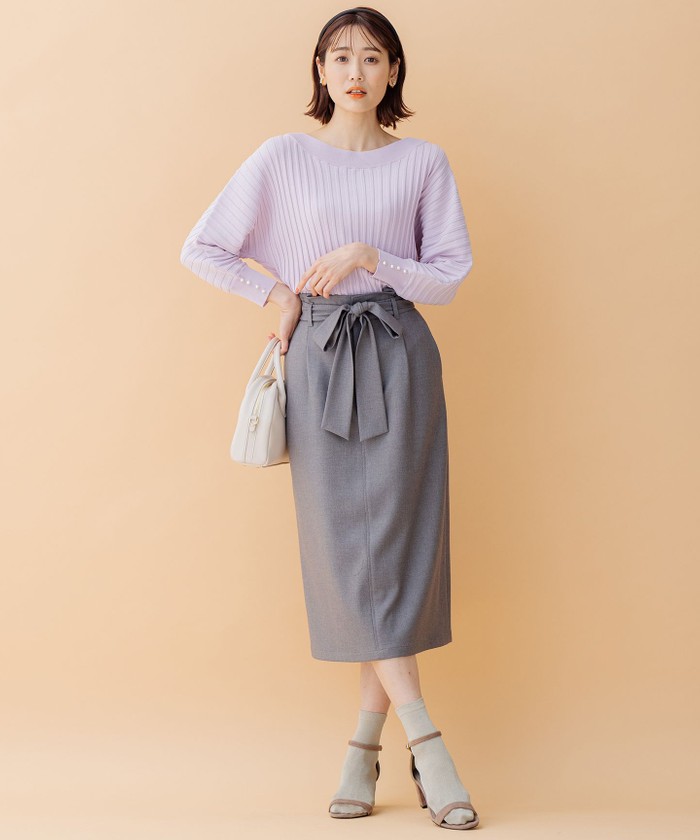 セール 30%OFF】【洗える・5色展開】メイクアップカラー ニット