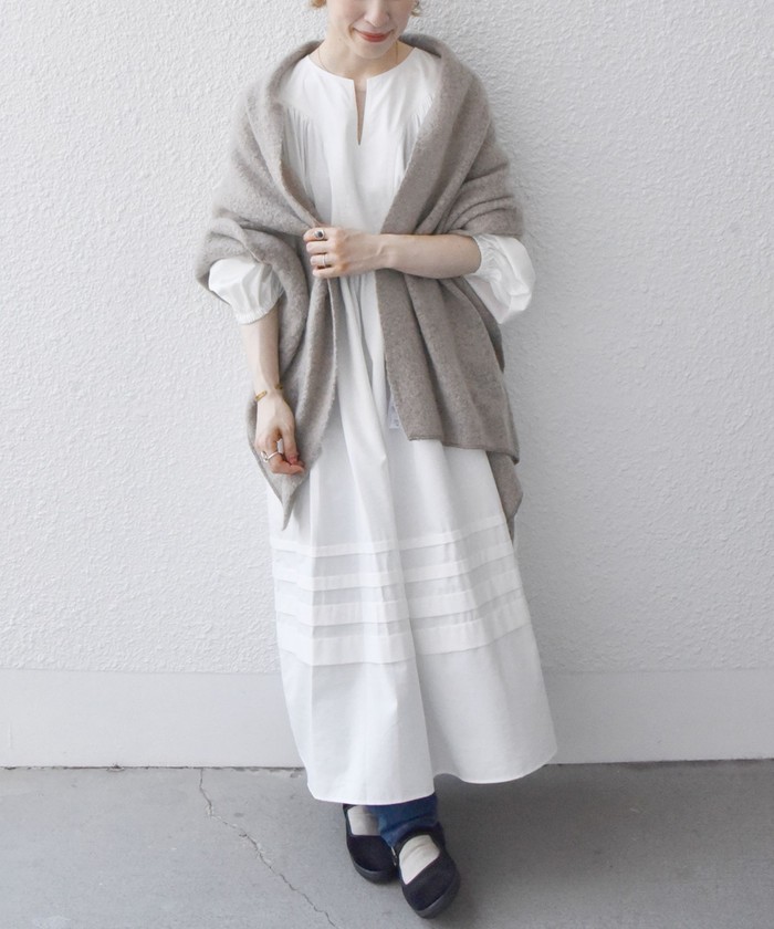 セール 50%OFF】SHIPS any:〈ウォッシャブル〉カフタン パフ