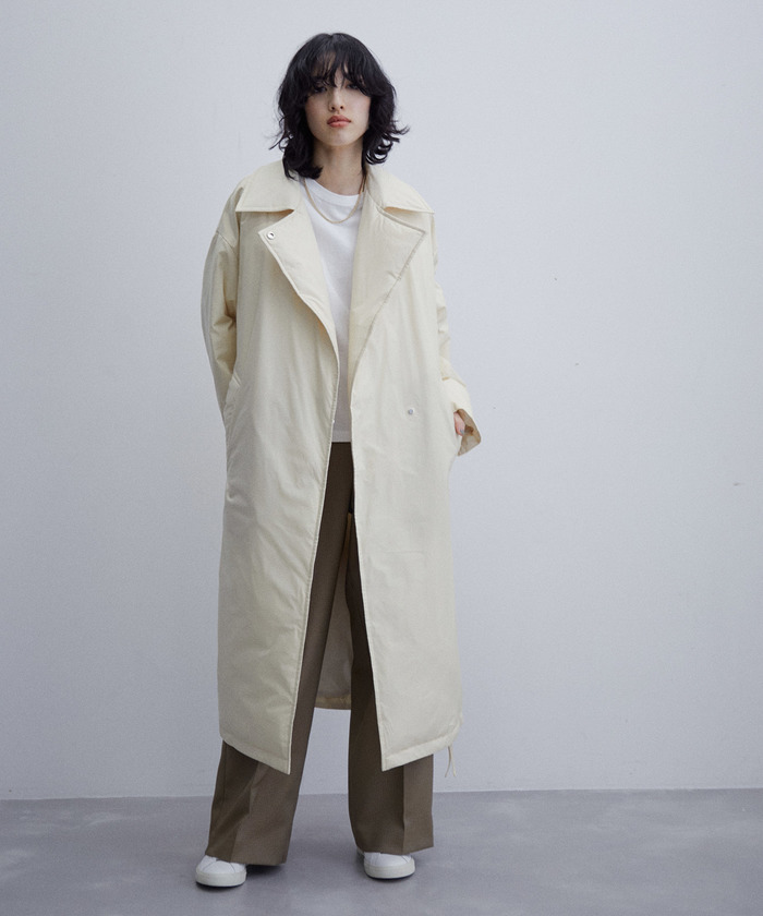 セール 60%OFF】【サステナブル】ALLIEDパファーラペルコート