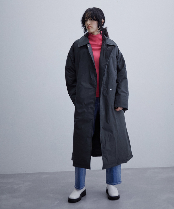 セール 60%OFF】【サステナブル】ALLIEDパファーラペルコート