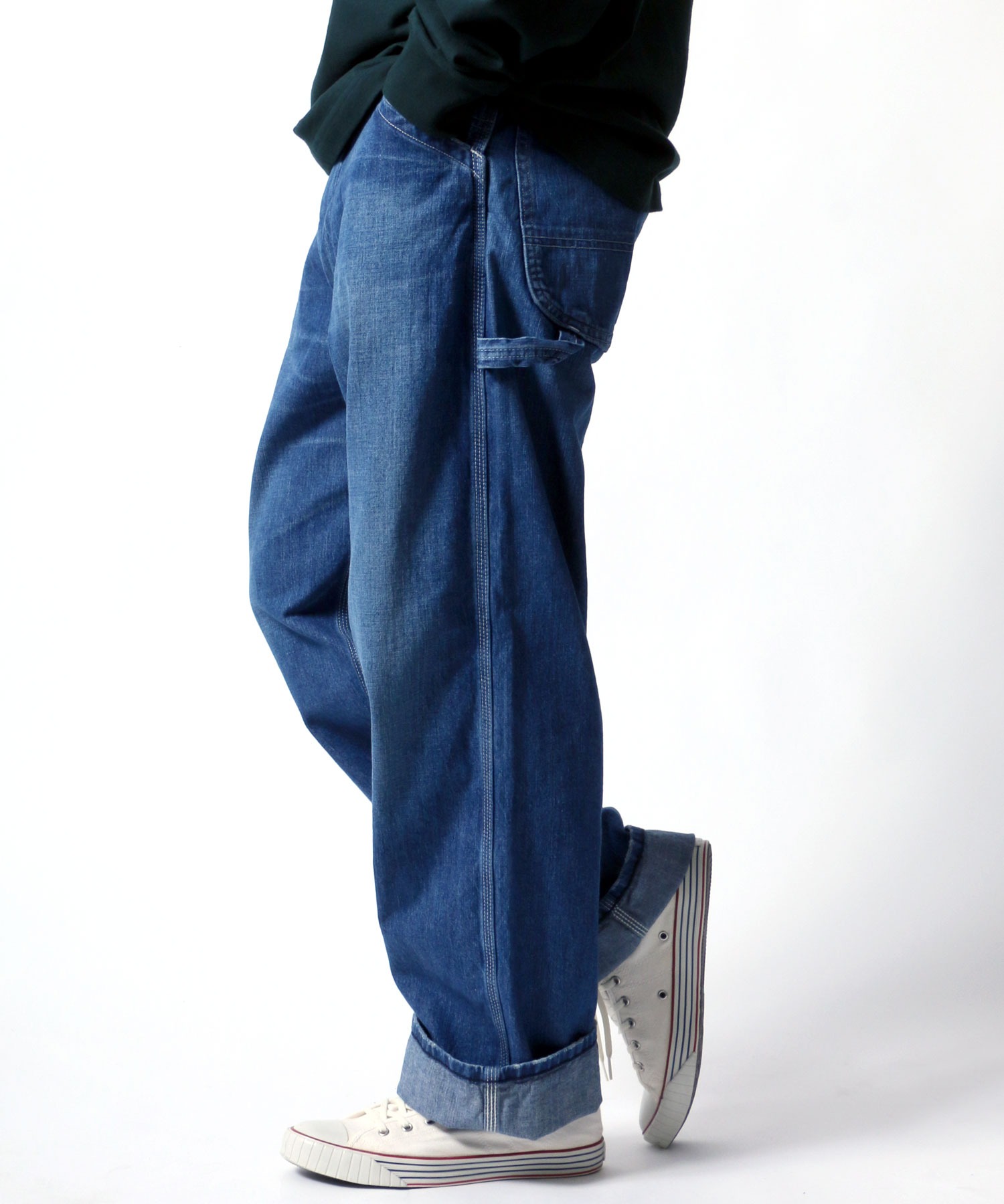 パンツ LEE DUNGAREES PAINTER JEANS DUNGAREES ワイドペインターパンツ/デニム セットアップ可【ユニ