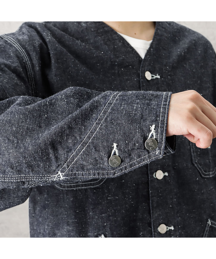 FRED PERRY ベロアカラー 半袖ポロシャツ 異素材 20AW グレー