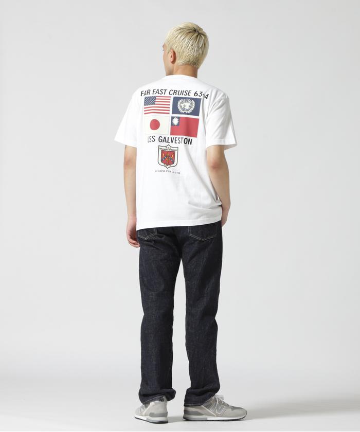 売れ筋商品|||ガント Tシャツ レディース トップス SHIELD  - Print T-shirt - blue GOOD ROCK SPEED】別注 Felix / Tee 1（Tシャツ/カットソー