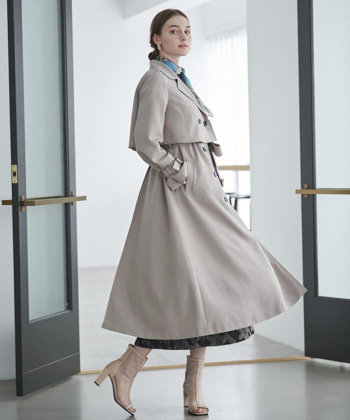 3WAYトレンチコート(504870820) | AND COUTURE(AND COUTURE) - d 3WAYトレンチコート(504870820) | AND COUTURE(AND COUTURE) - d