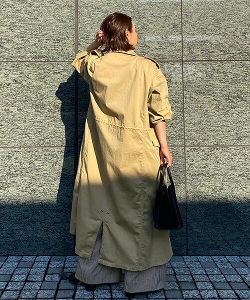 セール 70%OFF】クレドナ CREDONA リメイクミリタリーコート