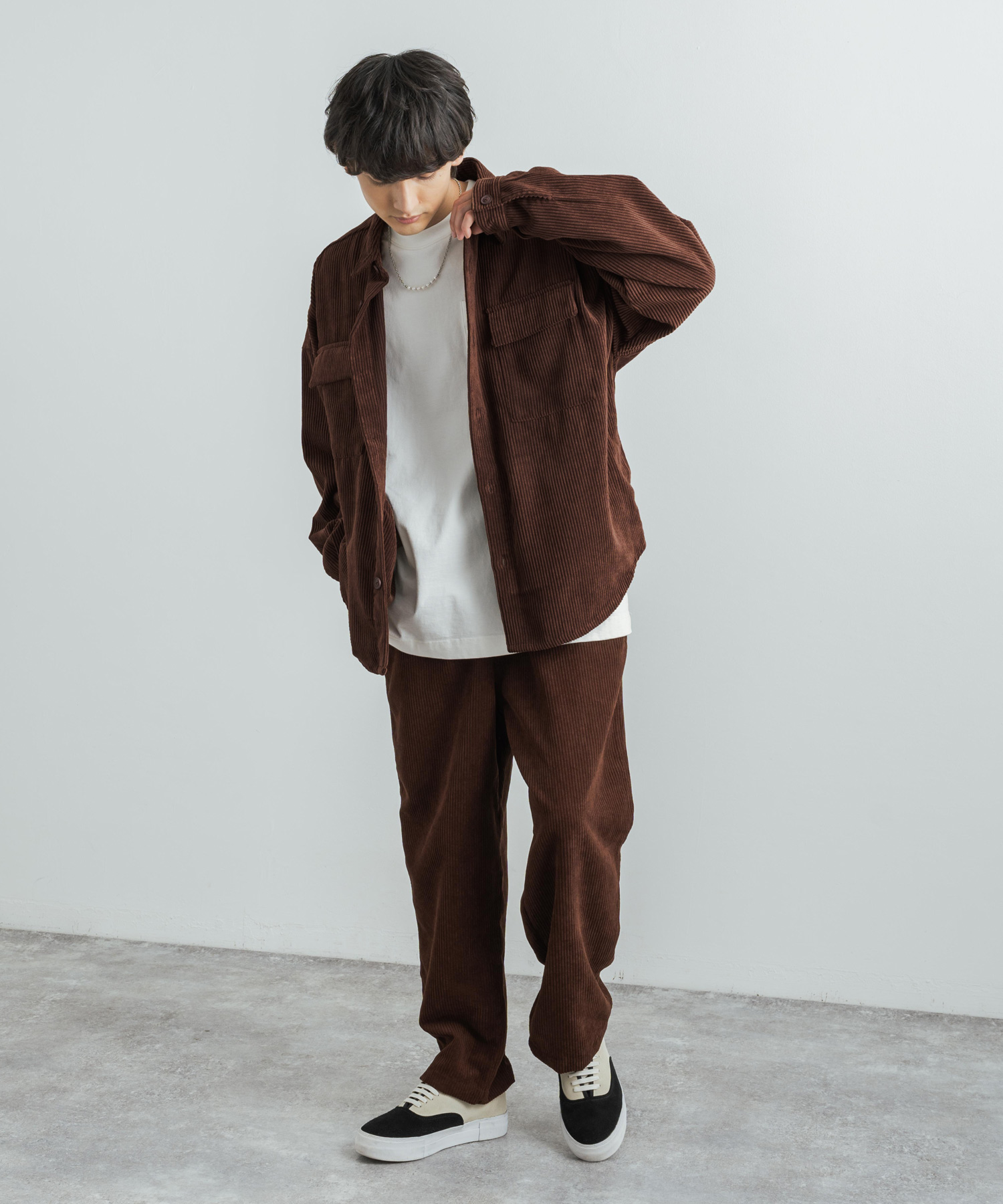 ロッキーモンロー Rocky Monroe セットアップ コーデュロイ