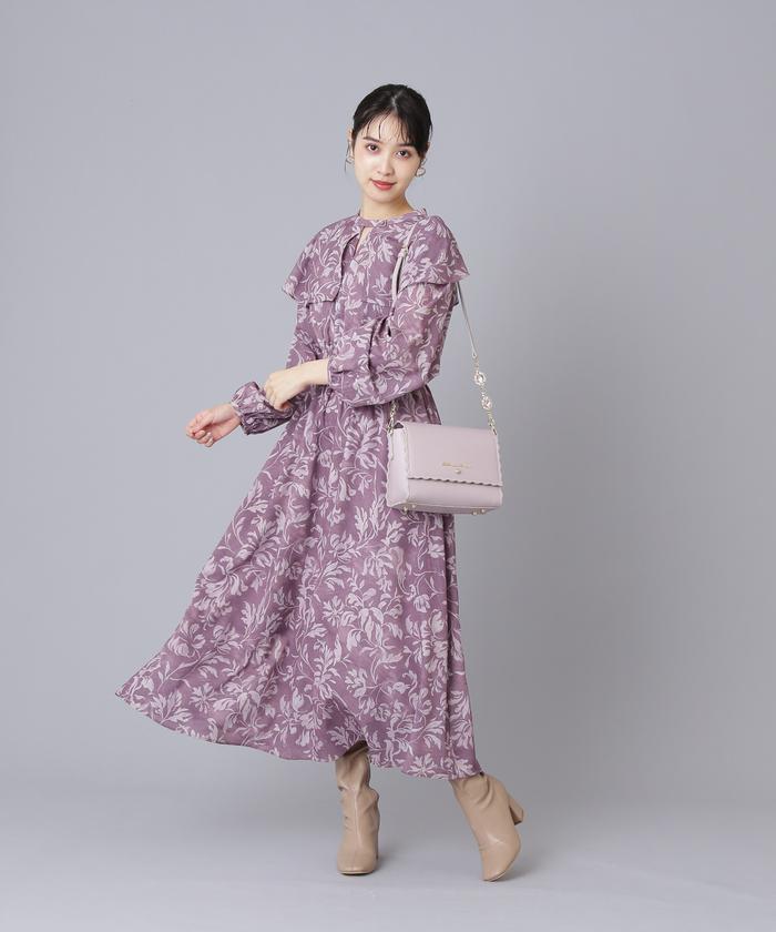 B6522■新品■ジルスチュアート ステファニー ロング ワンピース 2 B6522□新品□ジルスチュアート ステファニー ロング ワンピース