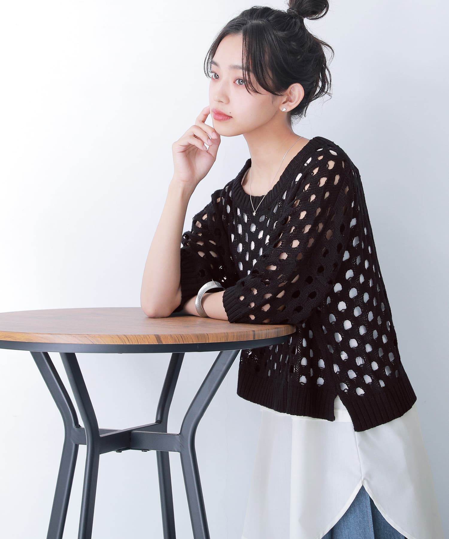 セール 57%OFF】『穴あきデザインニット』(504883679) | オシャレ セール 57%OFF】『穴あきデザインニット』(504883679) | オシャレ