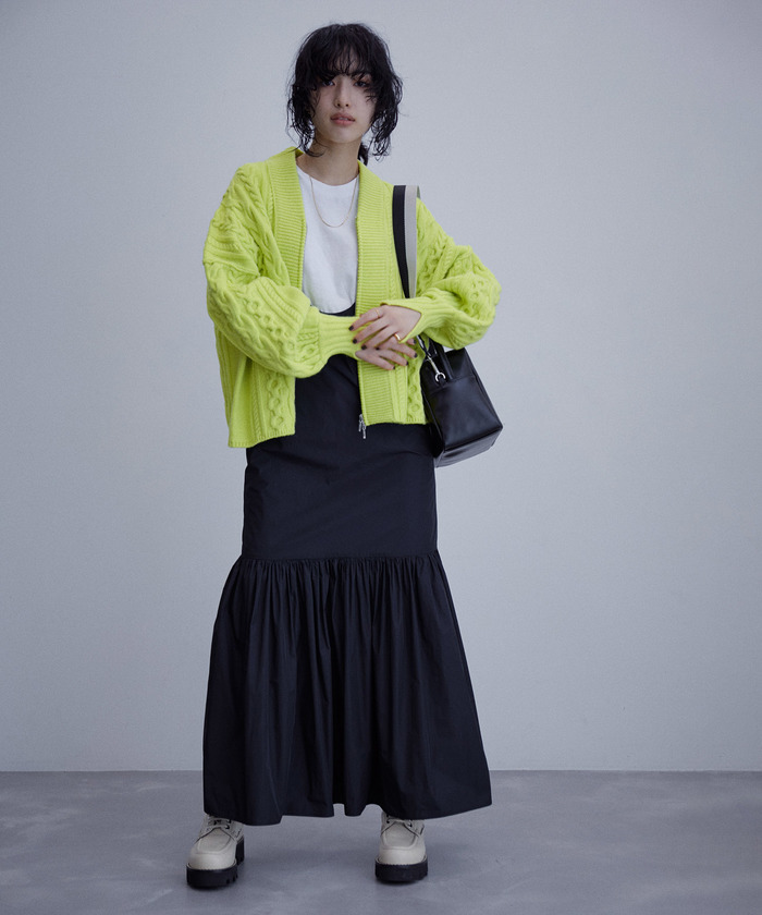 セール 20%OFF】【サステナブル】リサイクルウールZIP