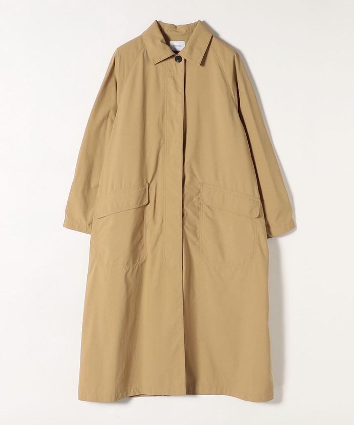 SHIPS any 〈撥水〉キルト　ライナー　バルカラーコート セール 40%OFF】SHIPS any:〈撥水〉キルト ライナー バルカラー