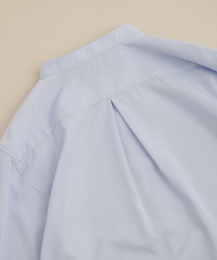 セール 50%OFF】LB.04/スタンダードバンドカラーシャツ/長袖