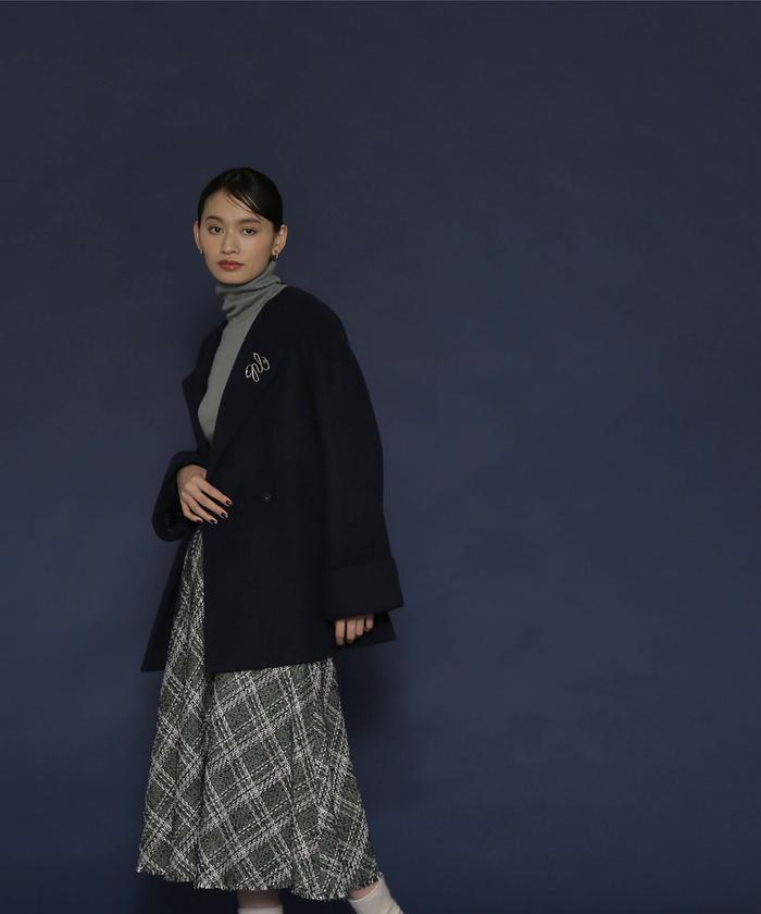 セール 30%OFF】オーバーフォルムハーフコート(504802928 セール 30%OFF】オーバーフォルムハーフコート(504802928