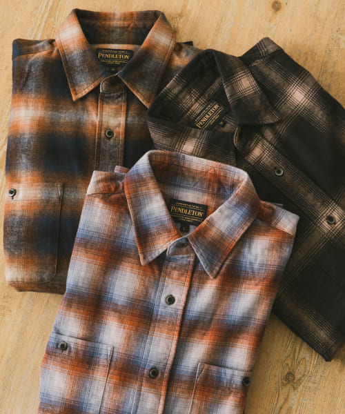 セール】『別注』PENDLETON×DOORS Shaggy Guide Shirts(504886450