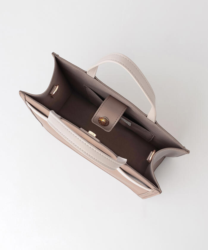 就活仕事バック　ミッシュマッシュの黒のトートバッグ　新品 セール】【MISCH MASCH/ミッシュマッシュ】 リコッタ インバッグ