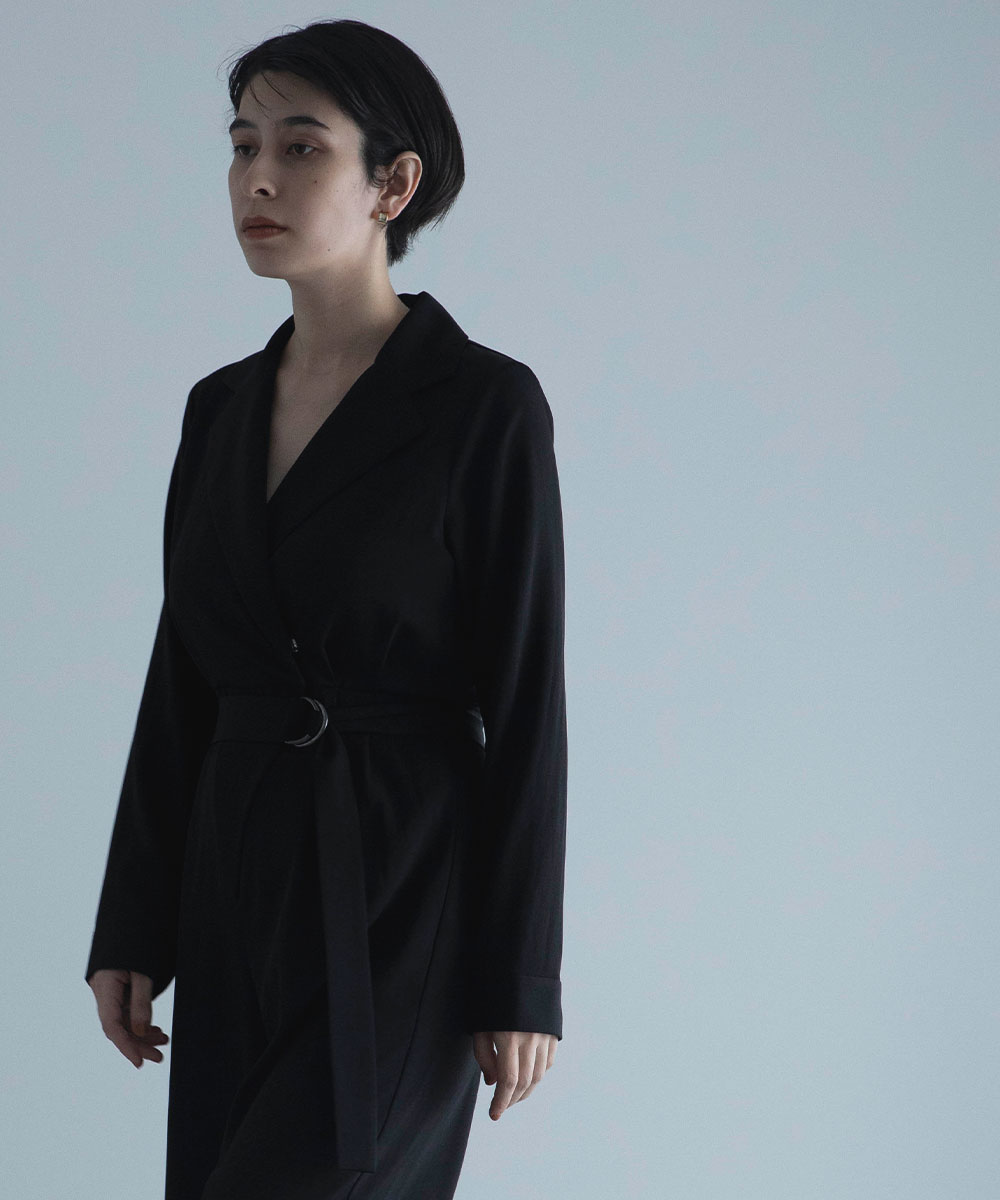 marjour マージュール BELTED PANTS DRESS BELTED PANTS DRESS（パンツドレス）｜marjour（マージュール